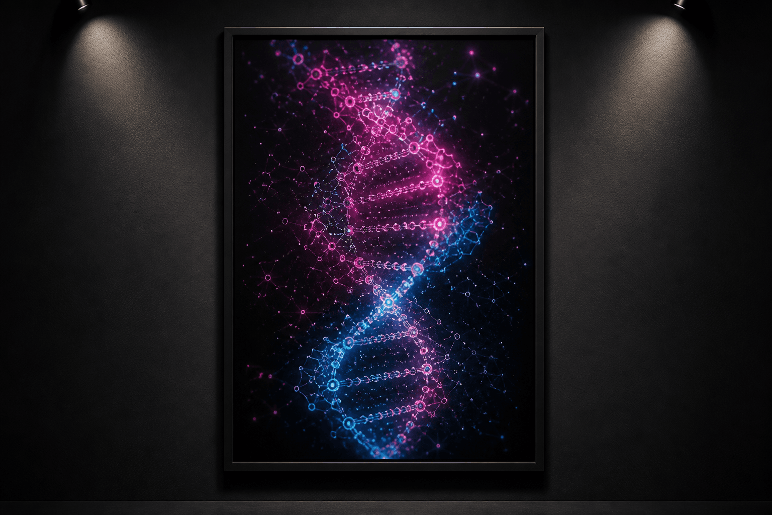 Neon Genome Poster