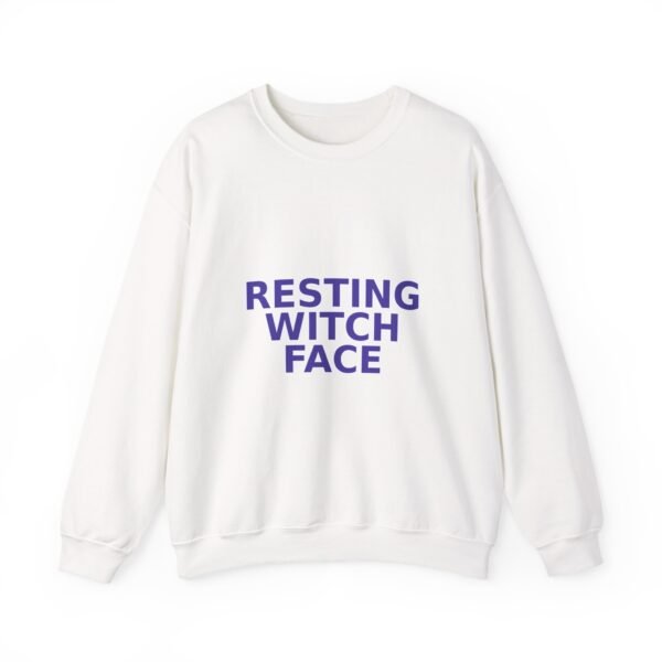 resting witch face — unisex crewneck sweatshirt