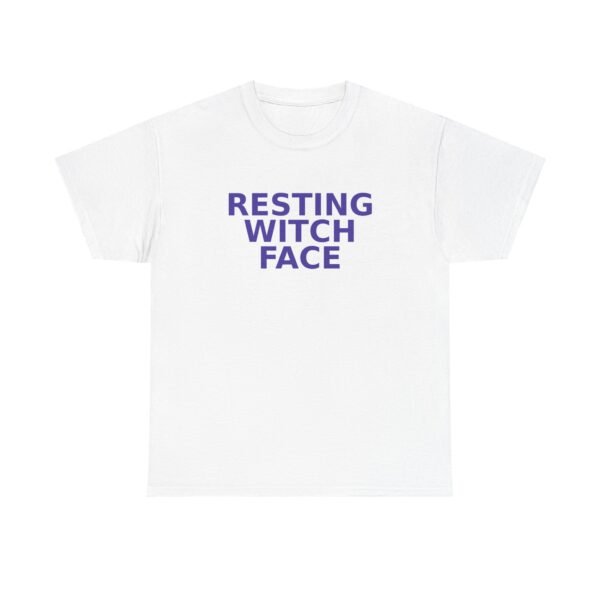 resting witch face — unisex cotton t shirt