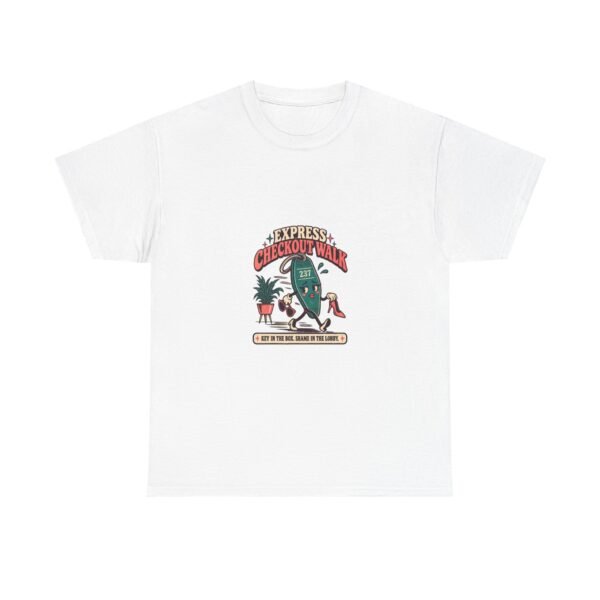 express checkout walk — unisex cotton t shirt