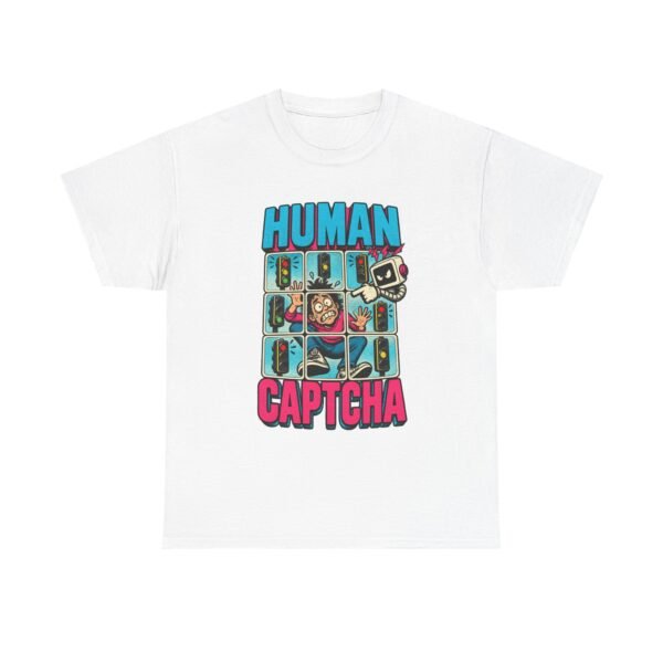 human captcha — unisex cotton t shirt