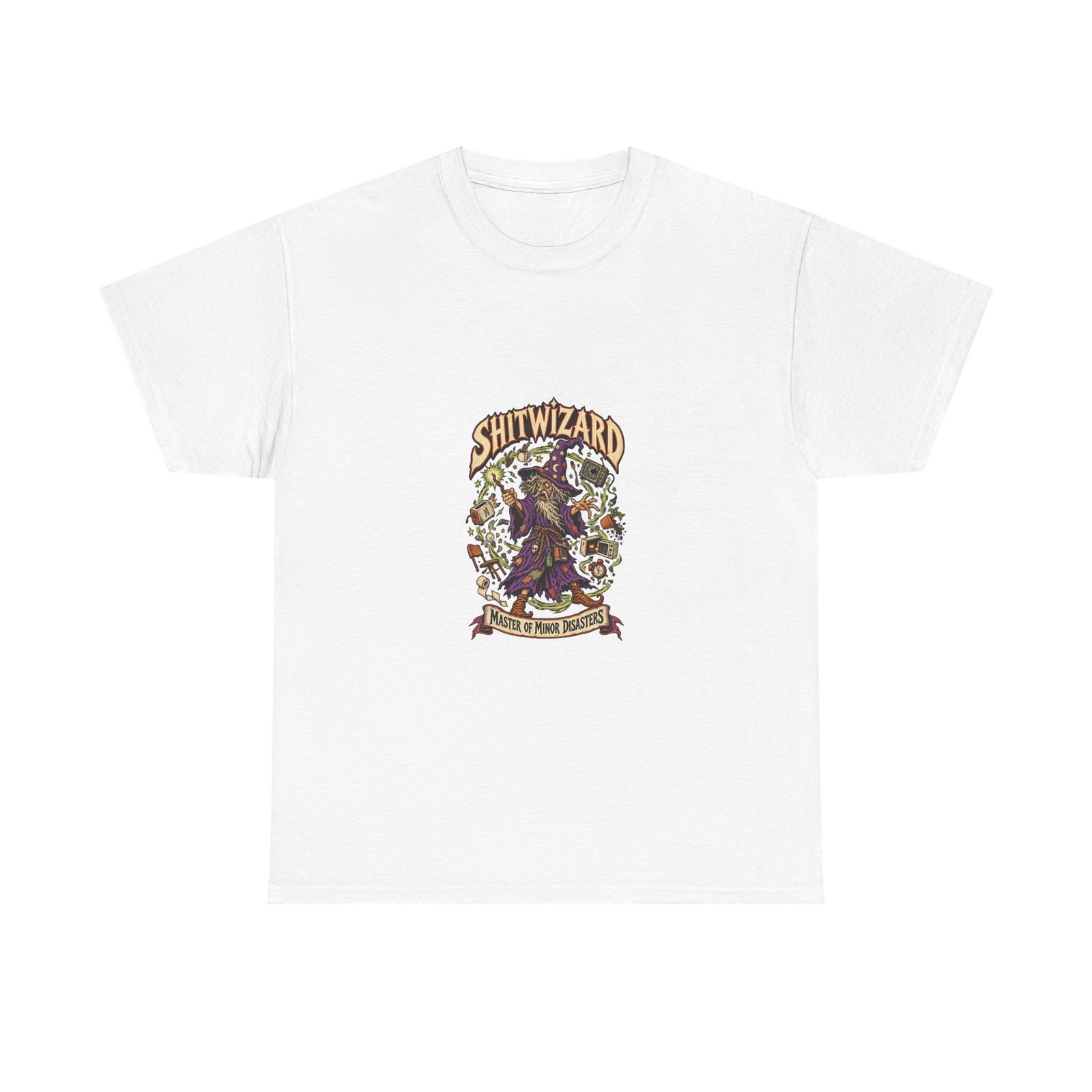 shitwizard — unisex cotton t shirt shitwizard — unisex cotton t shirt