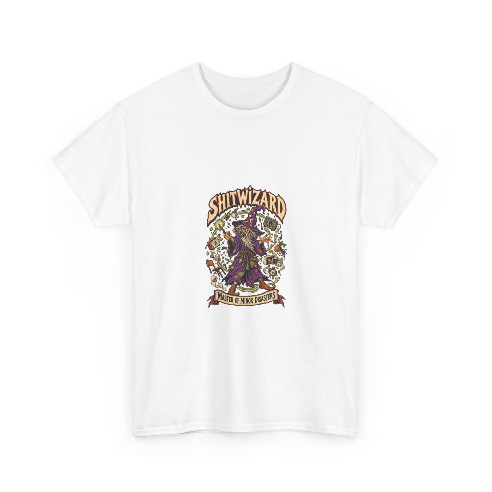 shitwizard — unisex cotton t shirt shitwizard — unisex cotton t shirt