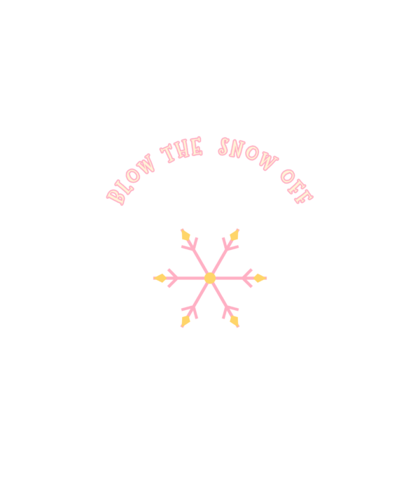 blow the snow off