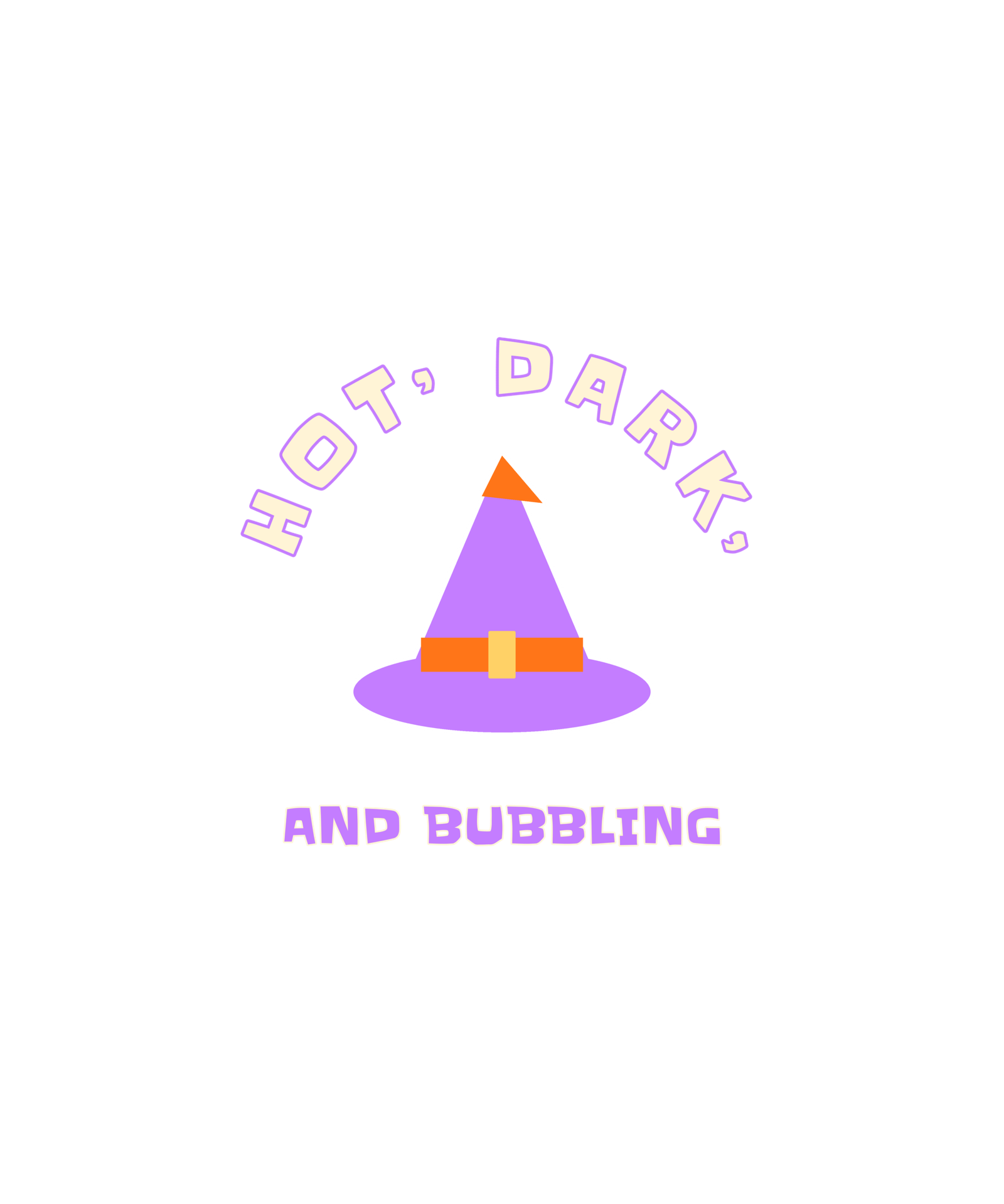 hot, dark, and bubbling hot, dark, and bubbling